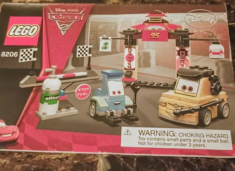 Instructions Only LEGO Disney Pixar Cars 8206 ✨