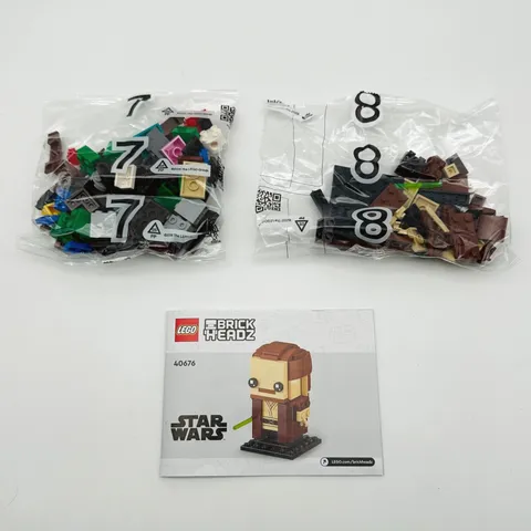 LEGO Star Wars 40676 BrickHeadz The Phantom Menace Qui-Gon Jinn #231 Only