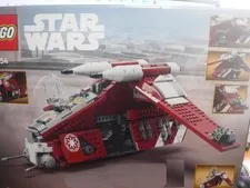 LEGO Star Wars NO MINIFIGURES 75354 Coruscant Guard Gunship Build Ship Only! 