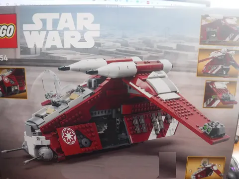 LEGO Star Wars NO MINIFIGURES 75354 Coruscant Guard Gunship Build Ship Only! 