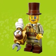 LEGO Minifigures Series 27 Steampunk Inventor #12 Minifigure 71048 - Without Box