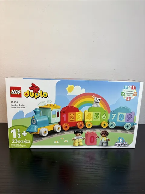 LEGO 10954 Duplo Number Train- Learn To Count Preschool Building Toy 23 Pcs/4