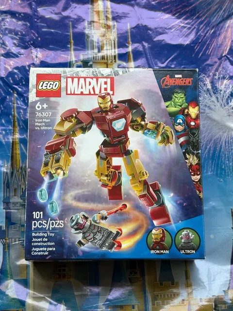 LEGO Marvel Iron Man Mech Verses Ultron 76307 Building Set New