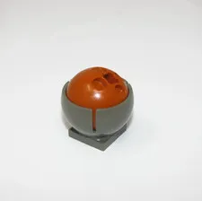LEGO Dark Orange Cylinder Hemisphere 3 x 3 Ball Turret 4767 4478 #44359