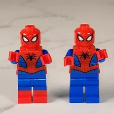 Marvel Spider-Man Lego Minifigure Bundle Authentic