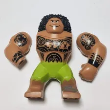 Authentic LEGO Disney Maui large Minifigure from set 41150 – Moana’s Ocean PARTS