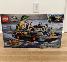 LEGO Jurassic World: Baryonyx Dinosaur Boat Escape (76942)