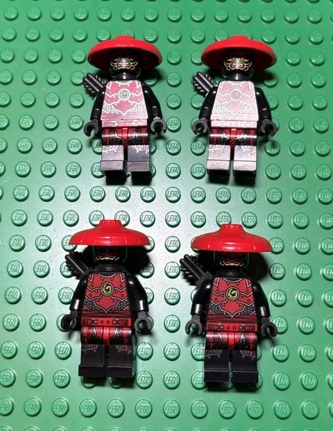 Stone Army Scout - njo0580 X4 Set 71720 - LEGO Ninjago Minifigure