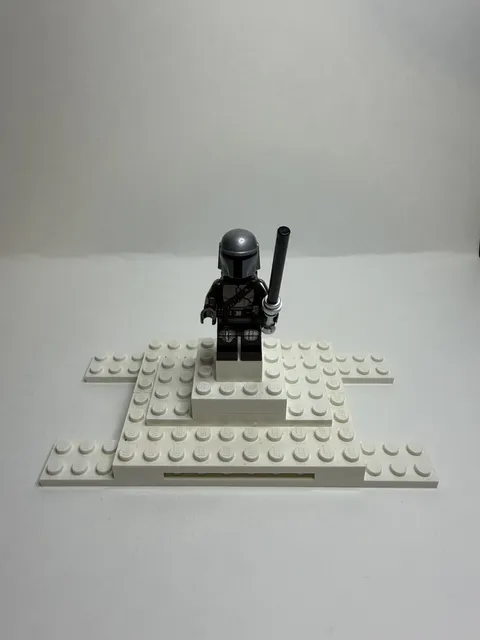 NEW LEGO The Mandalorian w/Beskar Armor Minifigure 75299 • Star Wars