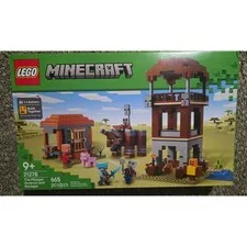 LEGO Minecraft The Pillager Outpost and Ravager 21278 Building Set 665 Pcs