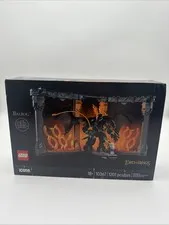 New Lego Icons The Lord of The Rings: Balrog Book Nook 1201 Piece Set 10367