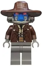 LEGO® Minifigure Star Wars sw0285 Cad Bane Dark Bluish Gray Hands and Legs