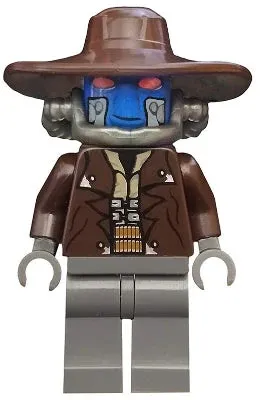 LEGO® Minifigure Star Wars sw0285 Cad Bane Dark Bluish Gray Hands and Legs