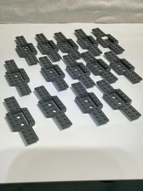 LEGO 14 Car Vehicle Base Chassis Dark Bluish Gray 4x12  52036  E120