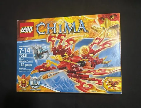 LEGO LEGENDS OF CHIMA: Flinx's Ultimate Phoenix (70221), Factory Sealed