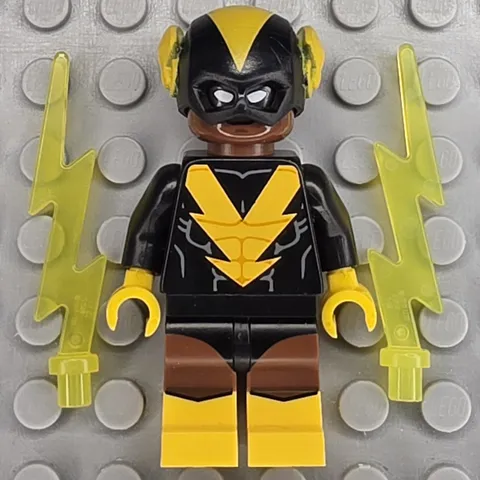 Lego DC Super Heroes Collectible Minifigure COLTLBM44 Black Vulcan Series 2