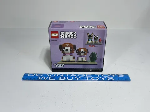 NEW LEGO Brickheadz 40543 St. Bernard RETIRED Pets Adult + Puppy NIB SEALED