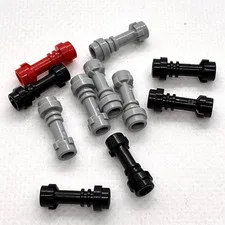 LEGO 64567 Black Red LB Gray Minifigure Weapon Lightsaber Hilt Straight Qty 11