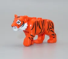 LEGO New Tiger Cat large land animal reddish orange jungle explorer 60426