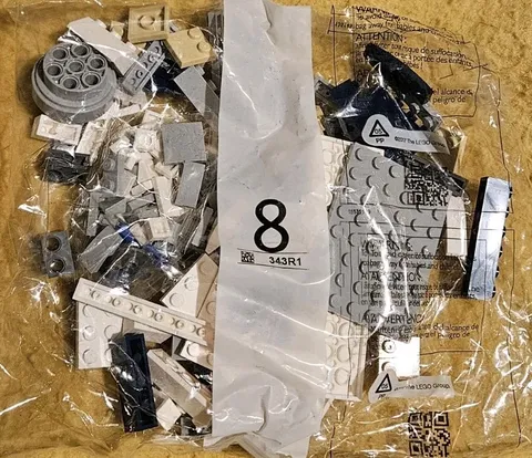 LEGO Star Wars R2-D2 75308 Bag 8 Parts Pieces Replacement  