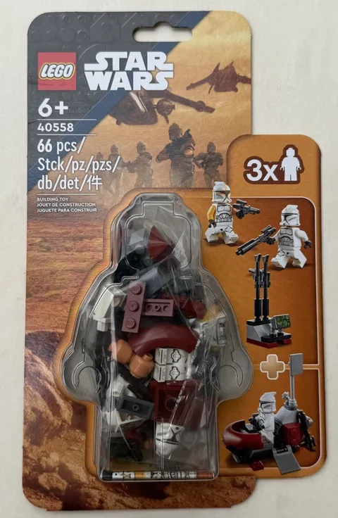 NEW LEGO Star Wars Clone Trooper Command Station (40558) Battle Pack