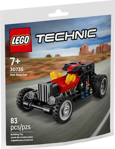 Brand New LEGO® Technic Hot Rod Car 30735