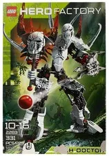 LEGO 2283 Hero Factory Witch Doctor 331 Pcs 2011 New Damaged Box Bionicle Makers