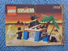 LEGO Adventurers 5938 Oasis Ambush INSTRUCTIONS ONLY NO PIECES INCLUDED
