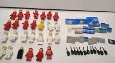 LEGO VINTAGE Space Red Yellow White 25+  Minifigures & accessories 1980s REAL