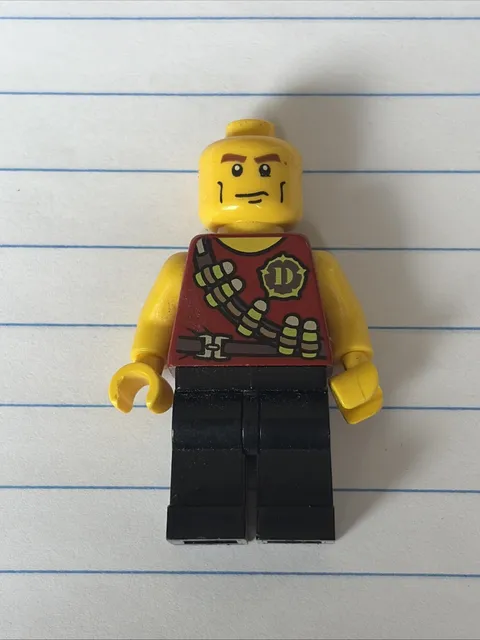 Genuine LEGO Dino HERO - TRANQUILIZER BELT dino001 Minifigure Incomplete