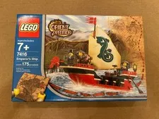 LEGO Adventurers: Emperor's Ship (7416)-Brand New In Factory Sealed Box