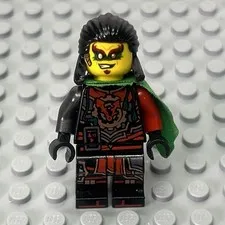 LEGO Ninjago 70626 Acronix Minifigure ONLY No Mask Time Twin Dawn of Iron Doom