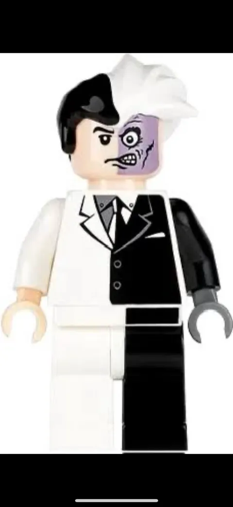 LEGO Two-Face Minifigure bat004 7781 BATMAN I 2006