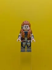 Aloy hfw001 Lopsided Closed Mouth / Surprised Open Mouth Horizan Lego Minifigure