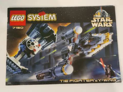 LEGO 7150 TIE Fighter & Y-Wing INSTRUCTIONS ONLY