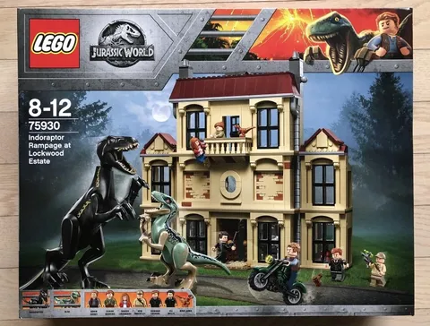LEGO Jurassic World 75930 Indoraptor Rampage Factory New Sealed Retired
