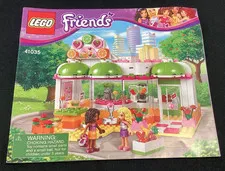 Lego Friends Instruction Manual Set 41035 Heartlake Juice Bar 2014 Retire Andrea