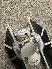 LEGO Star Wars Rogue One TIE Striker 75154 99% comeplete instr inclu miss 2 figs