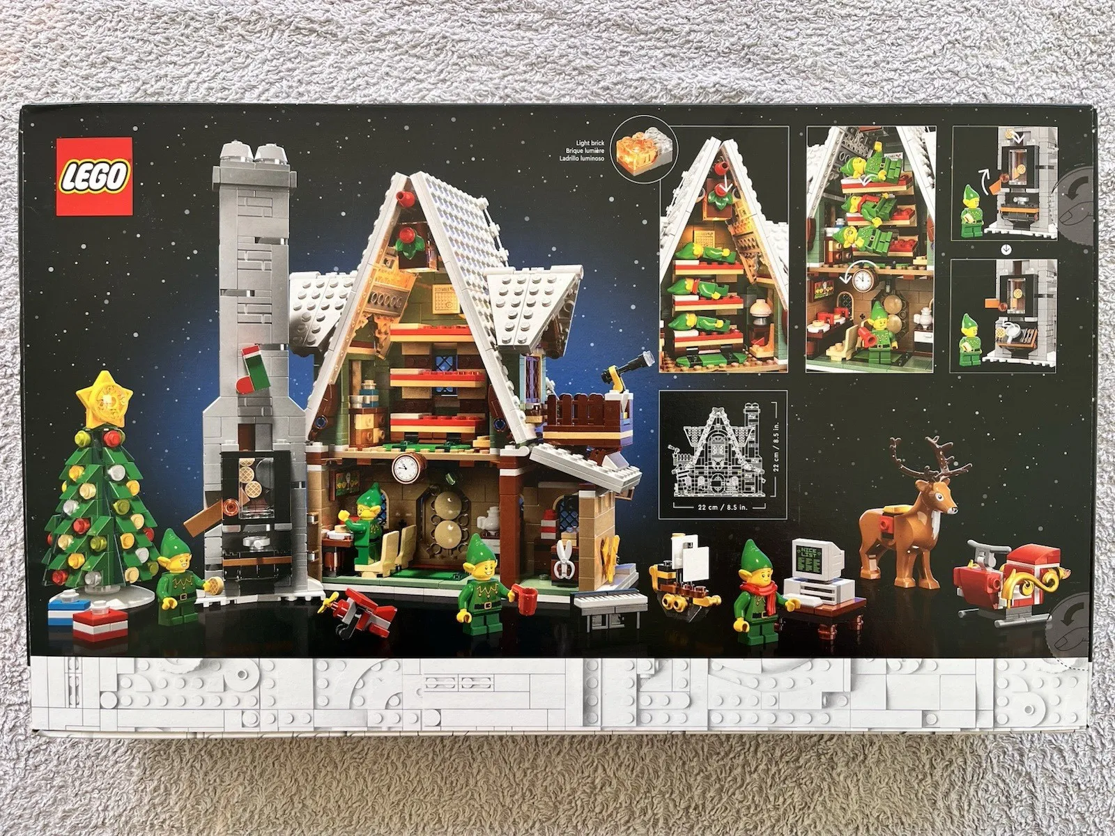 LEGO 10275 Elf Club House Winter Village Collection Retired New Sealed