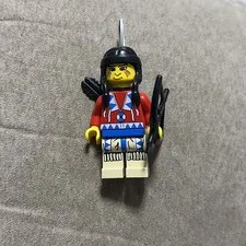 Western Indian 2 - Black Quiver From Lego Set #6748 Boulder Cliff Canyon