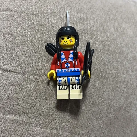 Western Indian 2 - Black Quiver From Lego Set #6748 Boulder Cliff Canyon