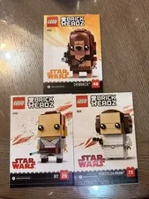 LEGO BrickHeadz Manual Lot of 3 – 41489, 41609, 41628 – Star Wars Manuals Only