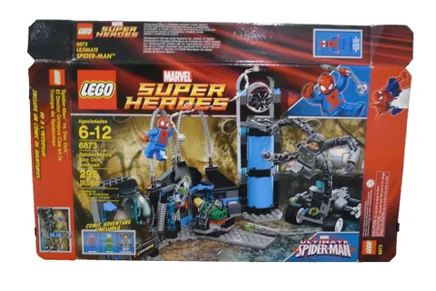 Lego Marvel Super Heroes Spider-Man's Doc Ock Ambush Set 6873  - Empty Box Only
