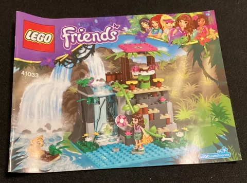 Lego Friends Instruction Manual Set 41033 Jungle Falls Rescue 2014 Olivia