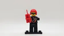 LEGO minifigure Dyna-Mite agt024 Agents villain 8968 red hair
