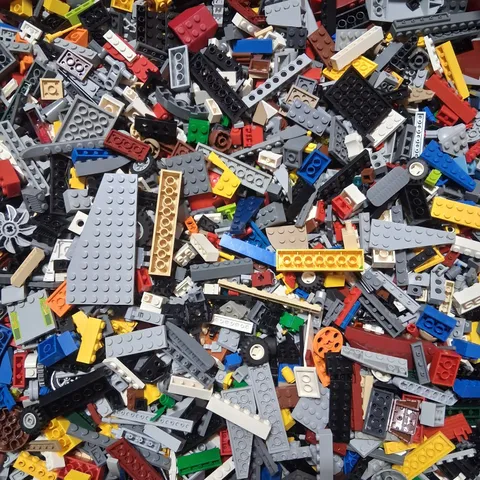 Bulk Lego 5 Pound Lot Mix Of Building Parts
