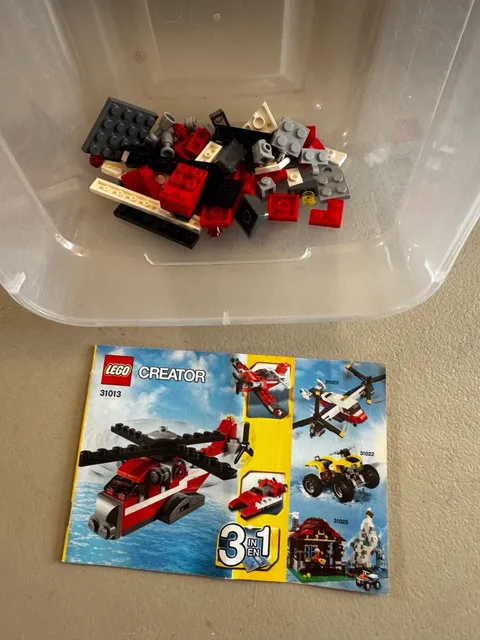 LEGO #31013 CREATOR - Red Thunder 3in1 100%