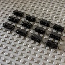 Lego Lot Black 1x2 Inverted Bracket 99780 (lot of 12)