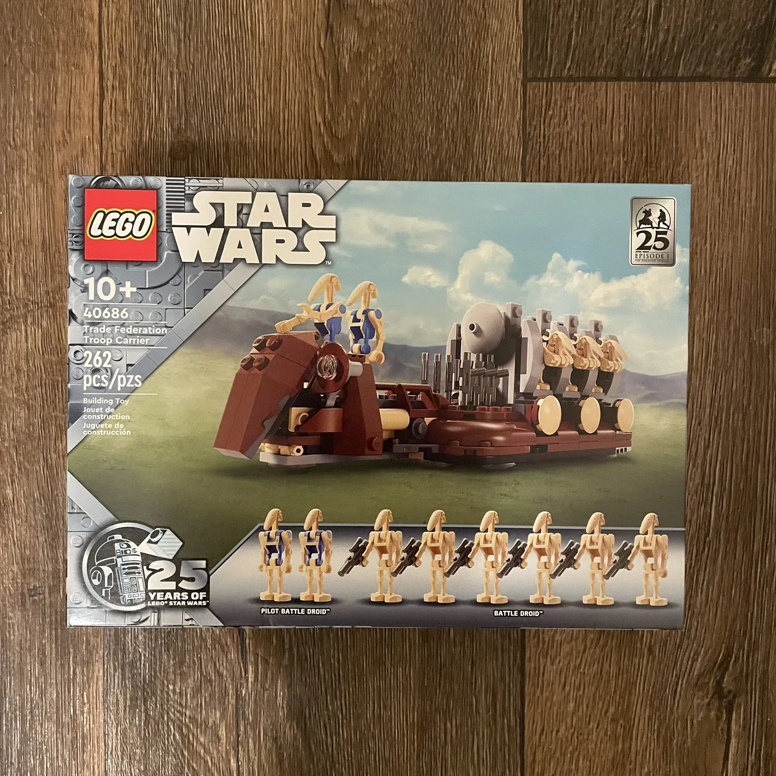 LEGO Star Wars 40686 Trade Federation Troop Carrier 25th Anniversary