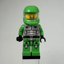 Lego City Minifigures Space Galaxy Squad Chuck Stonebreaker Gs009